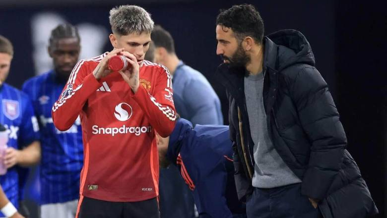 Their fallout last season led to Garnacho&rsquo;s departure from Manchester United